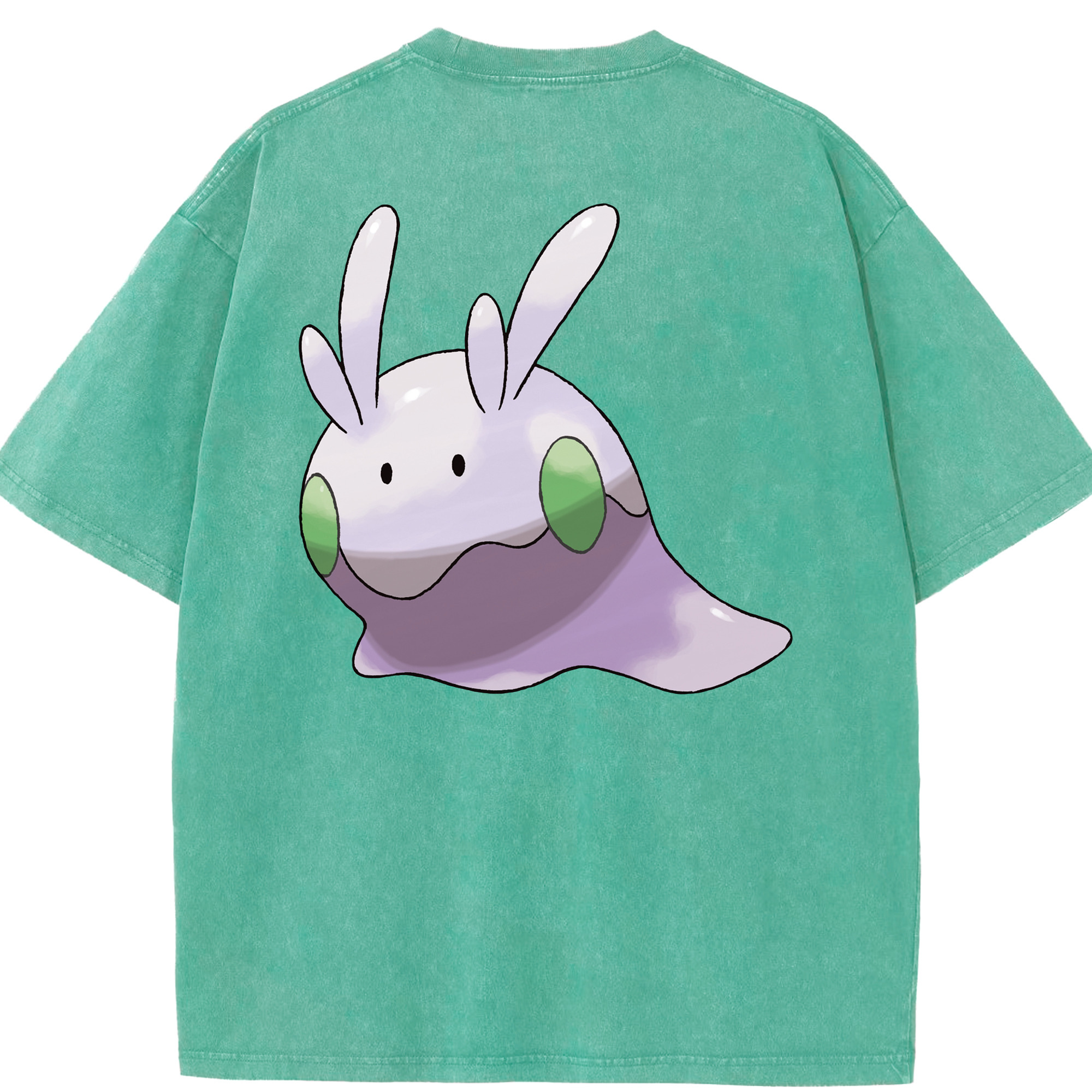 （画像用） ポケットモンスター Pokémon 綿100% ヴィンテージ風 半袖Tシャツ（背面プリント）